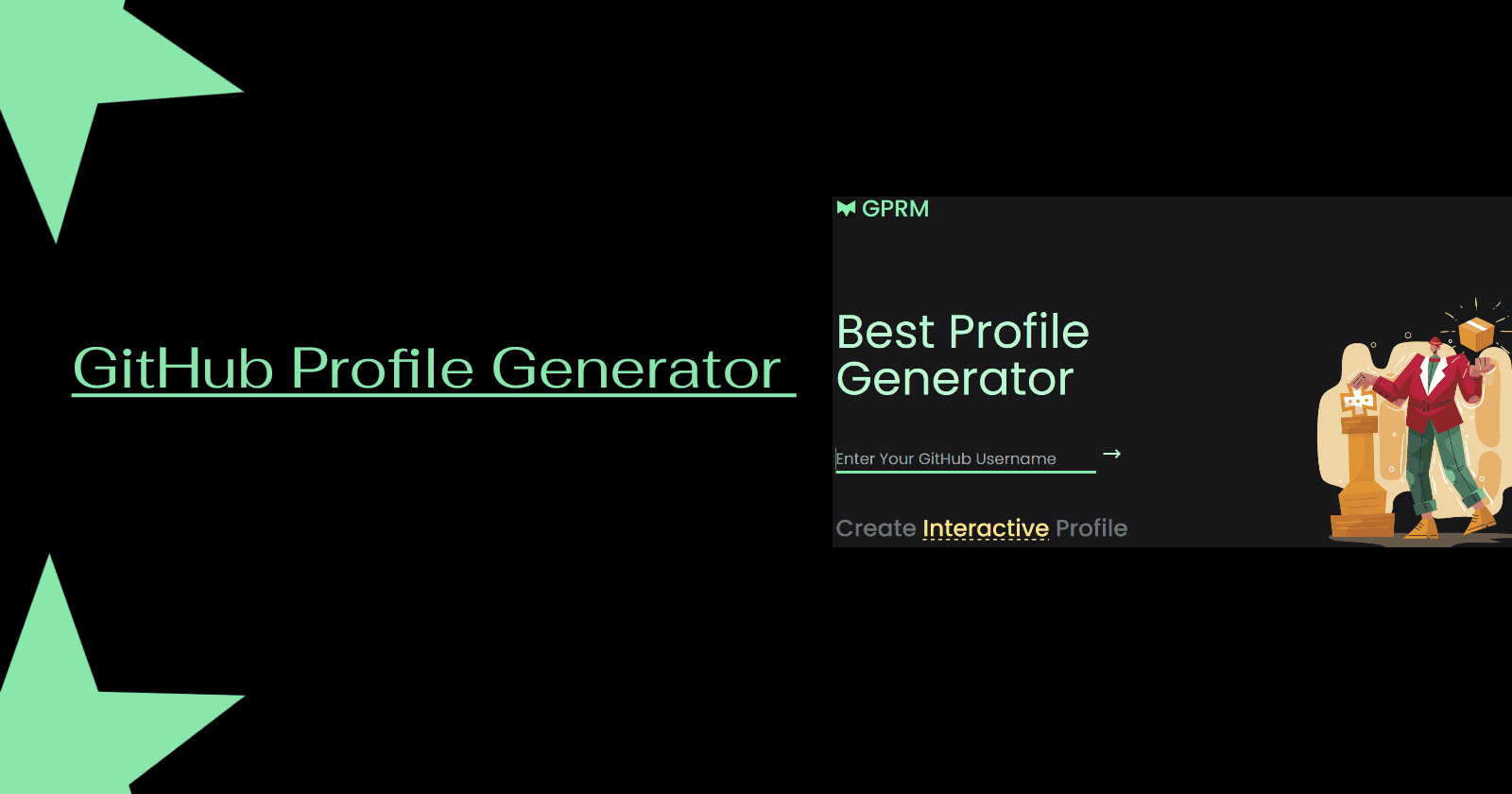 Make your GitHub Profile stand out using GPRM!